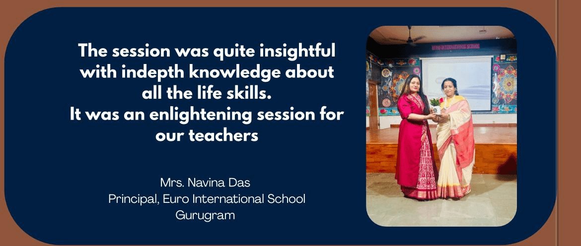 Training feedback from Mrs. Navina Das